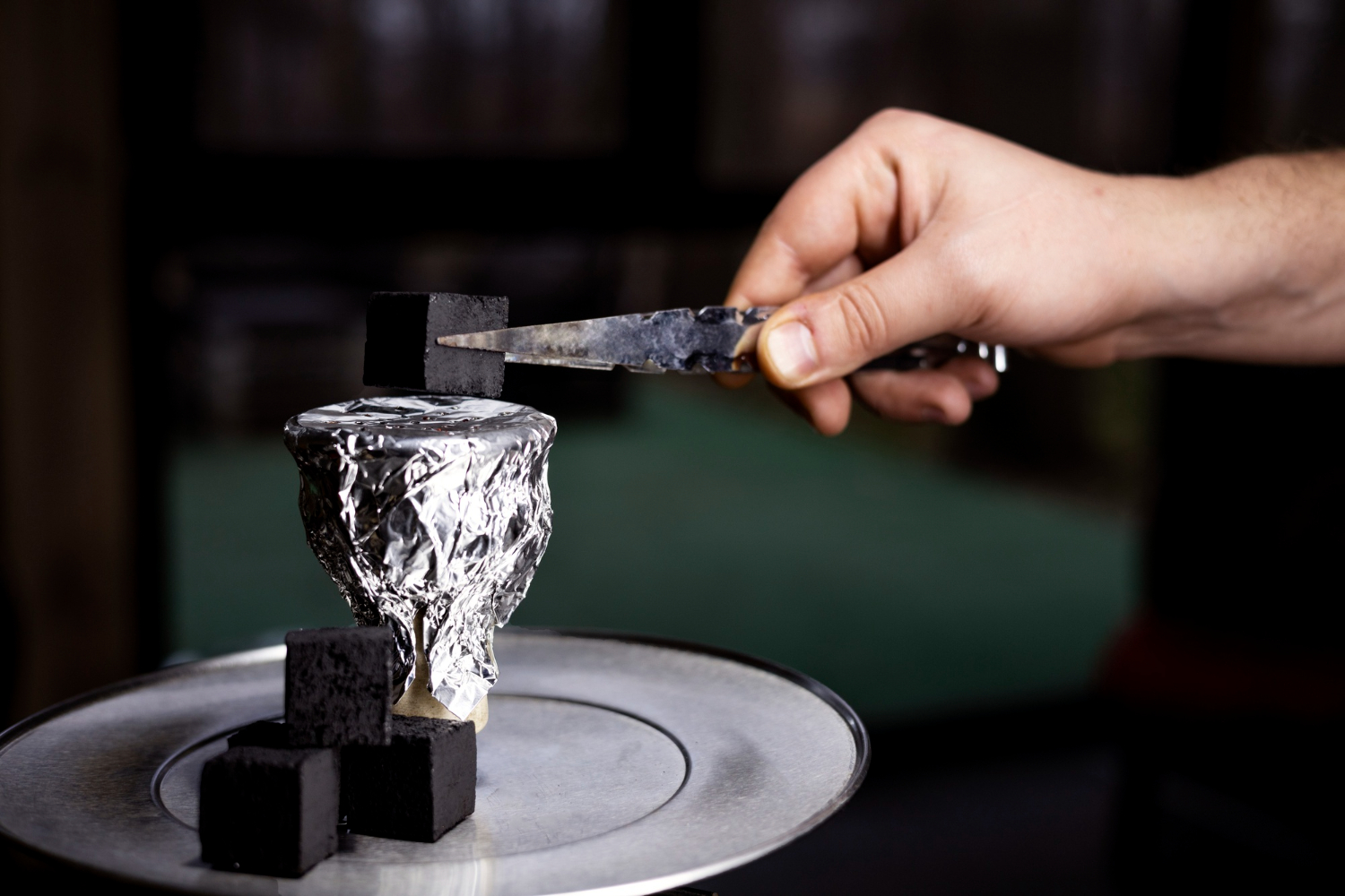 High heat cube shisha charcoal