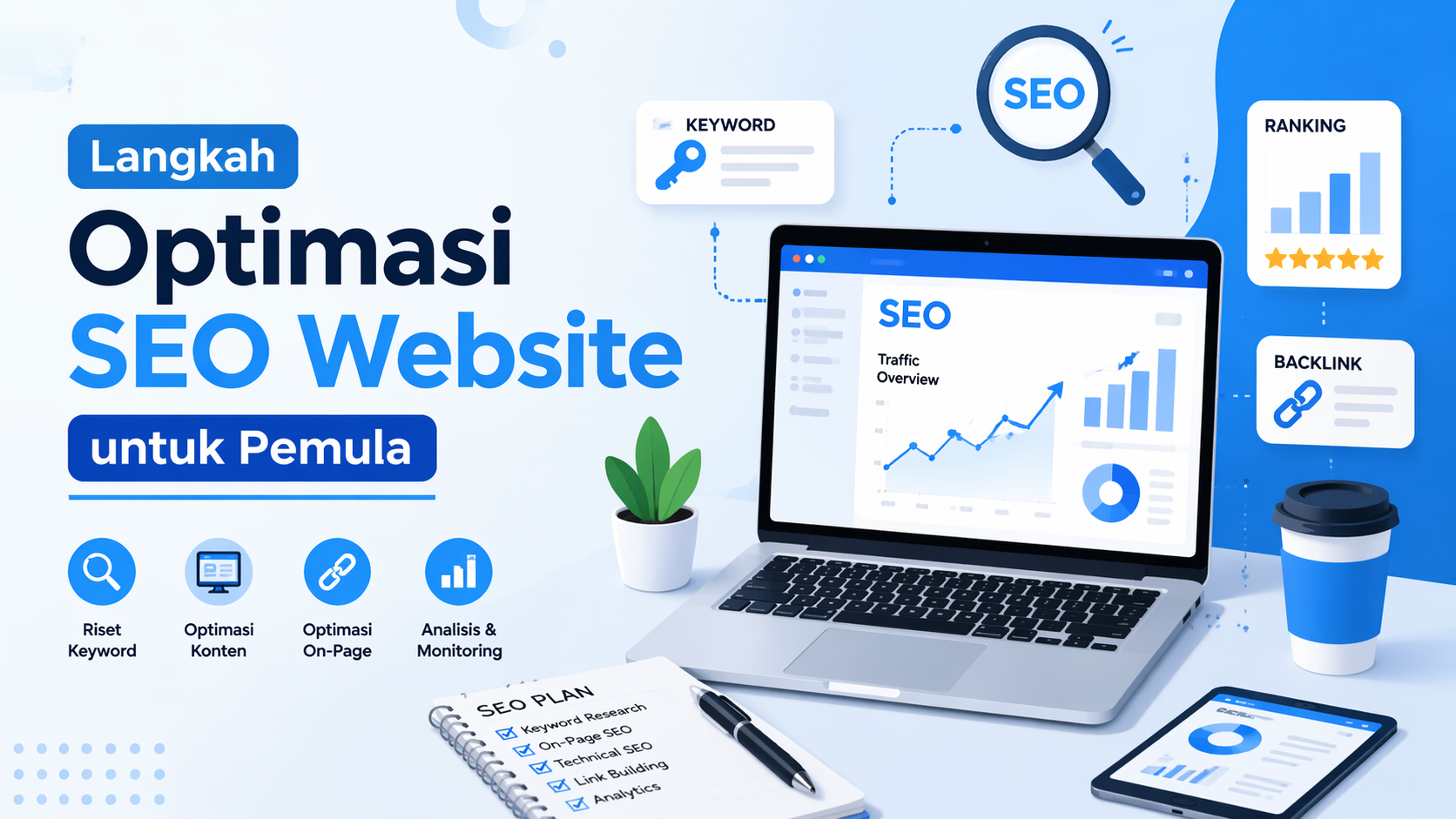 langkah optimasi SEO website