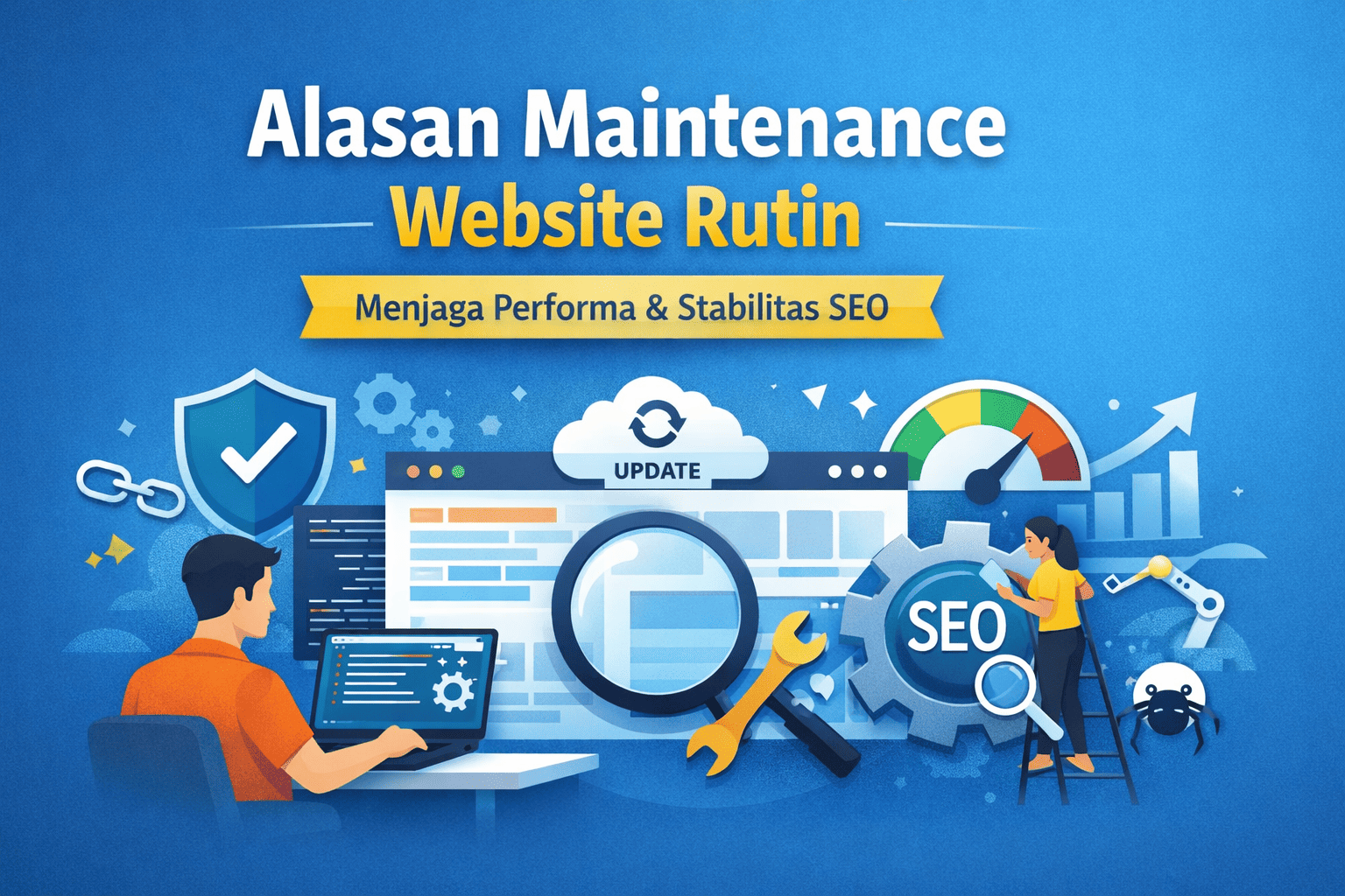 alasan maintenance website rutin